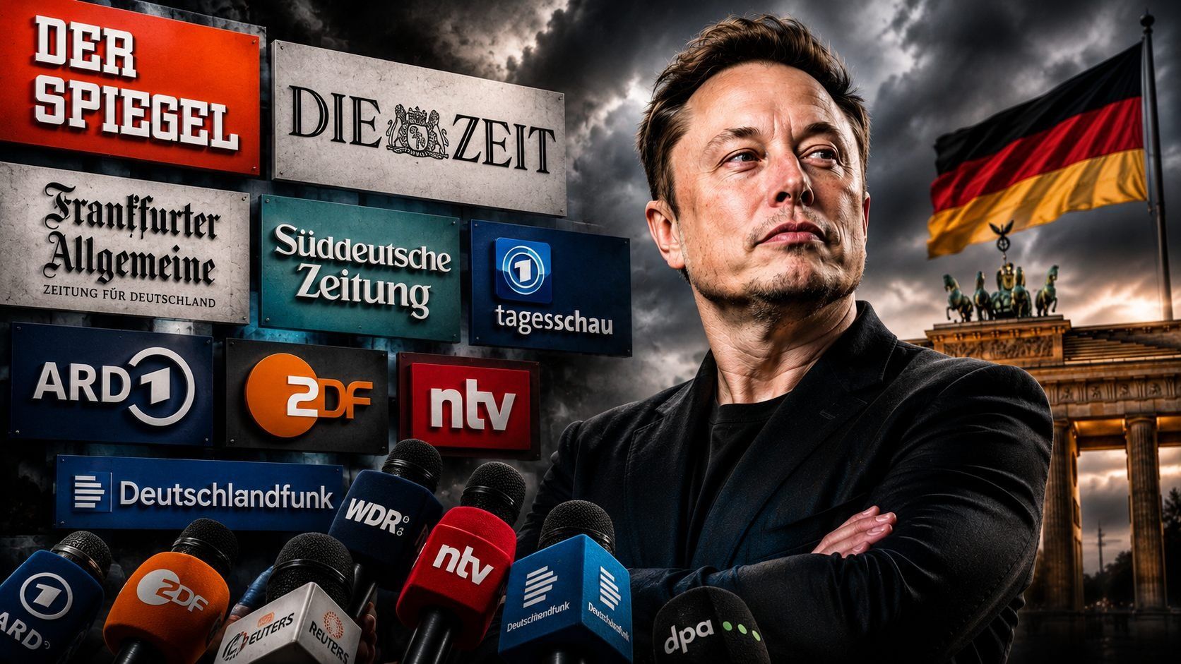 Elon Musk versus the German media